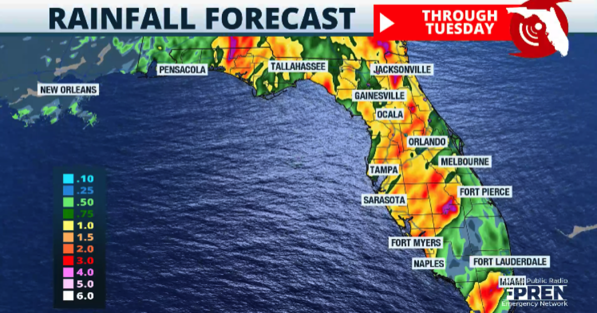 Florida Connectz-Severe storm, flash flood risk for much of Florida continues
