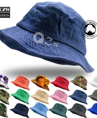 Bucket Hat Cap Cotton Fishing Boonie Brim visor Sun Safari Summer Men Camping