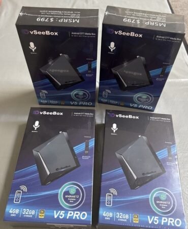🔥VSEE BOX VSEEBOX V5 PRO FAST FREE SHIPPING 🏈 Cut TV cord has everything OFFER