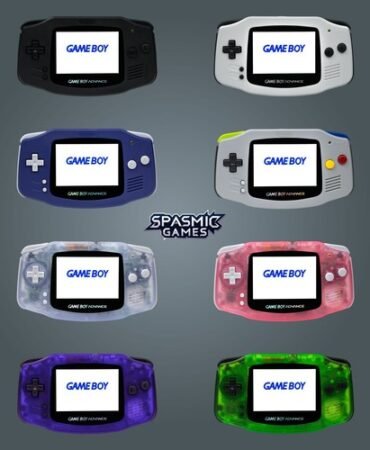 Nintendo Game Boy Advance Console with Backlit Screen IPS V5 GBA CHOOSE COLOR