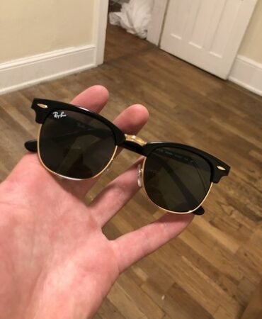 Authentic Ray-Ban Clubmaster Sunglasses - Used