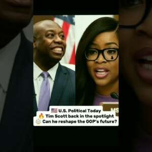 🔥 “Tim Scott Shakes Up U.S. Politics! 🇺🇸 | Will He Be the GOP’s Future?”