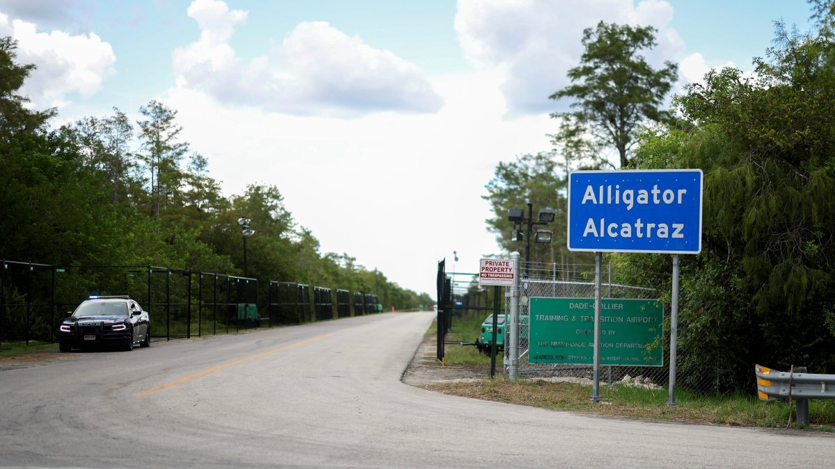 Top Florida official says ‘Alligator Alcatraz’ will likely be empty within days, email shows – NBC 6 South Florida
