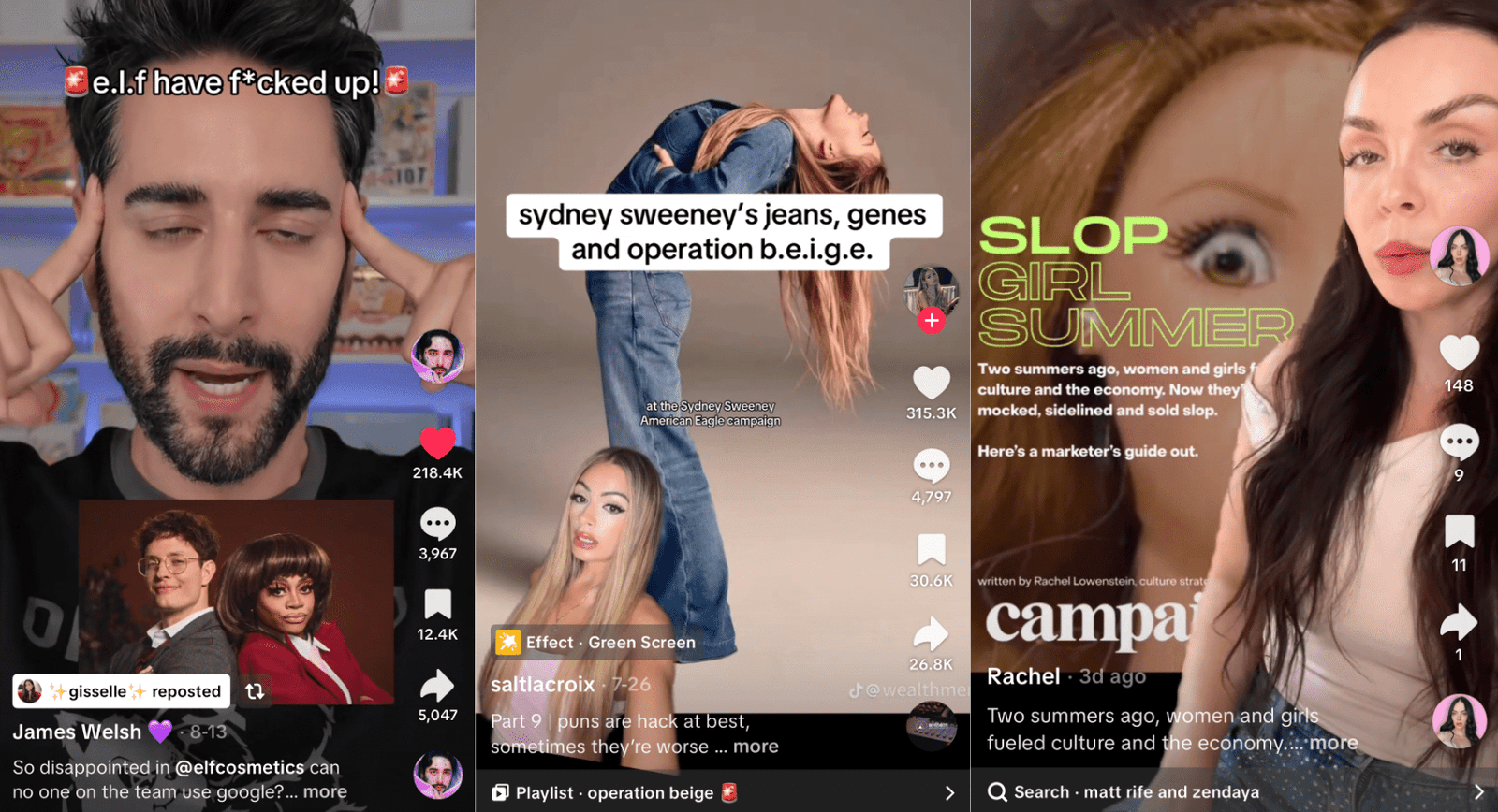 Glossy Pop Newsletter: From American Eagle to E.l.f., brands prove social media is changing the advertising machine