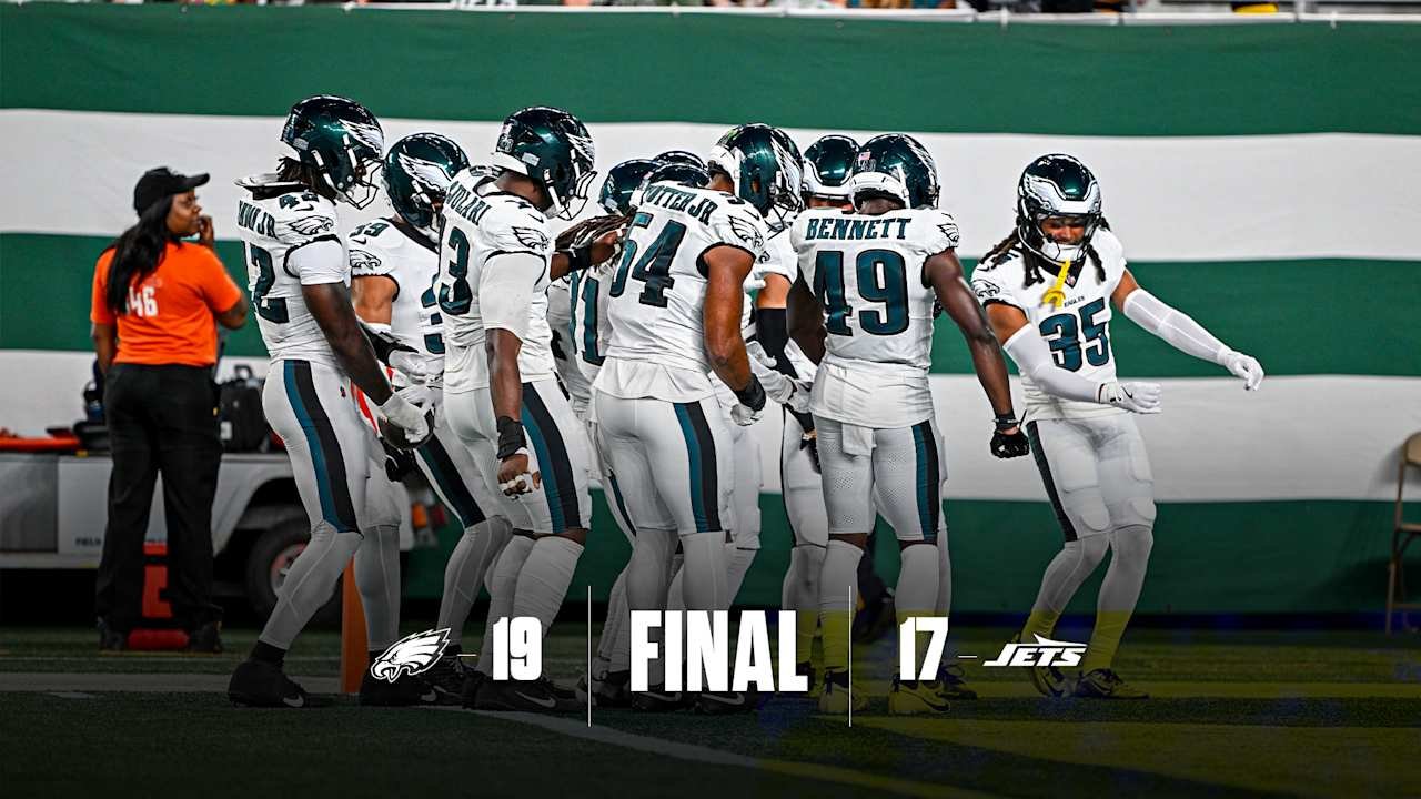 Eagles vs. Jets Live Updates