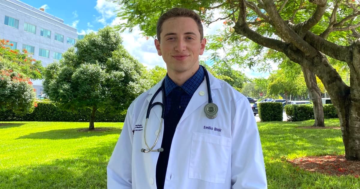 emilio-blair-orig.jpg Healing’s First Breath: A medical student and patient bond | FIU News