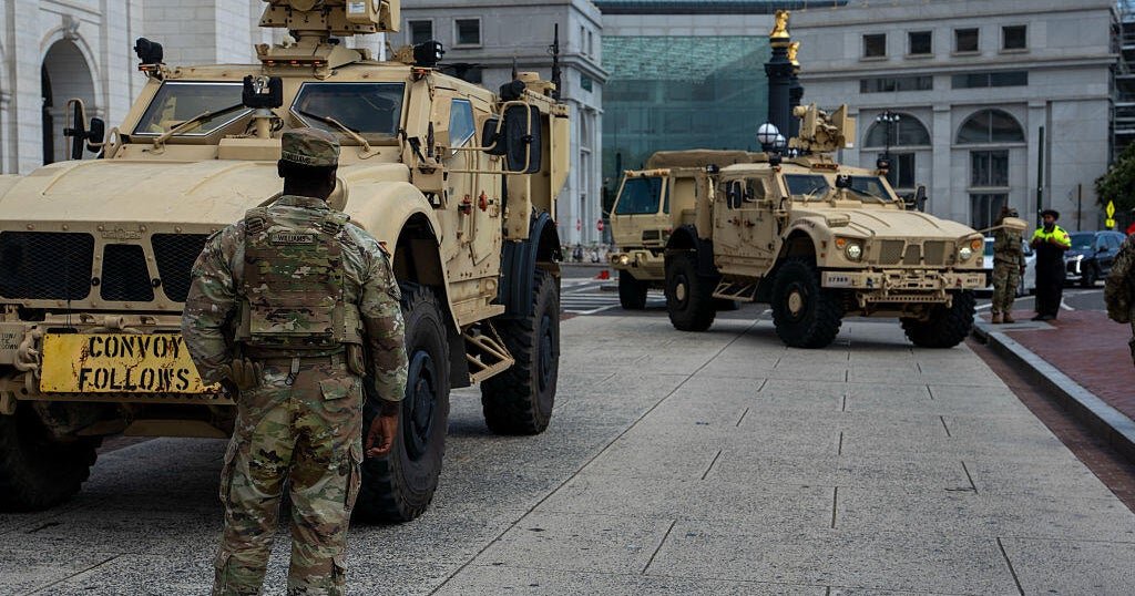 White House says National Guard members deployed to D.C. “may be armed”