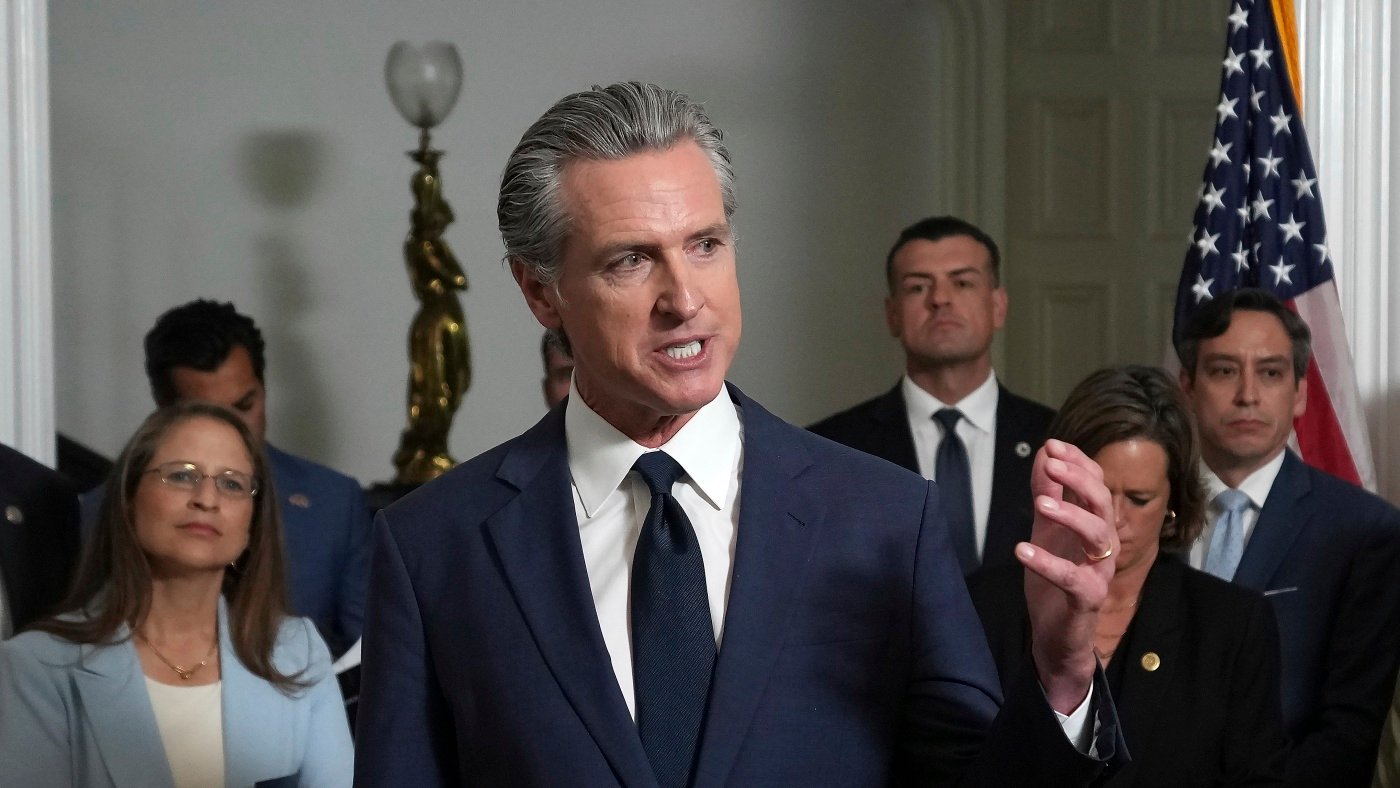 California Democrats release new congressional map : NPR