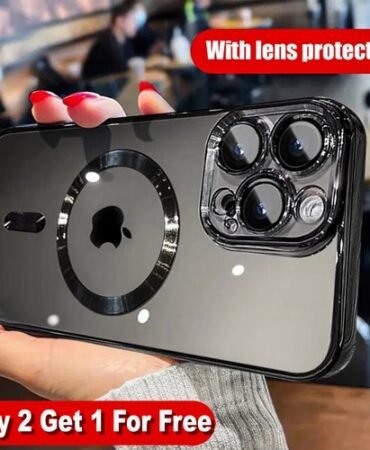 Shockproof Mag Safe Case For iPhone 16 15 14 Pro Max 13 12 11 Camera Lens Cover