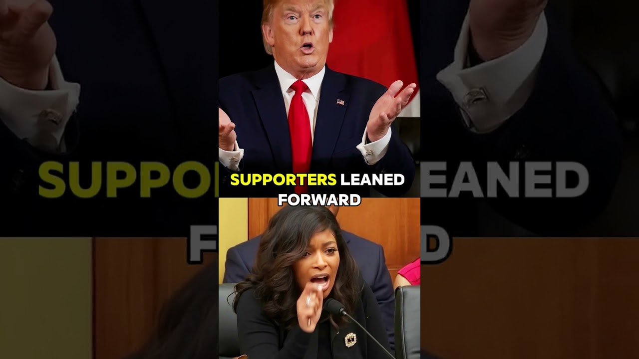 Jasmine Crockett Silences Trump With One Powerful Question#jasmine #donaldtrump#uspolitics #viral