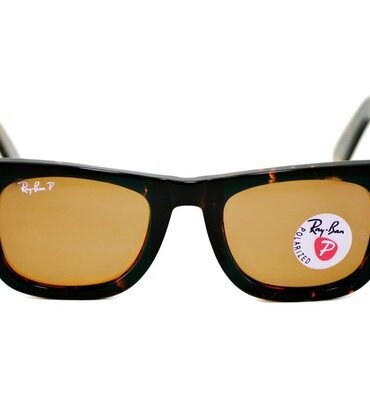 Ray-Ban Sunglasses RB2140 Original Wayfarer Tortoise Frame Brown Lenses 50mm