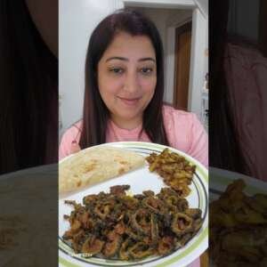 Mujhe Laga Husband Mazak Kar Rahe Hai 🤭 ( Karela Recipe ) #shorts #viralshort #recipe #america