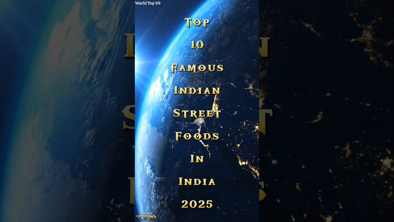 Top 10 Famous Indian Street Foods in India 2025 #shorts #trending #india #streetfood