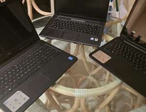 3 LAPTOPS FOR SALE. DELL & COMPAQ. 2 New.