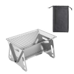 Foldable Barbecue Mini BBQ Grill Charcoal Stove Outdoor Camping Portable