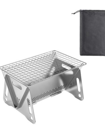 Foldable Barbecue Mini BBQ Grill Charcoal Stove Outdoor Camping Portable