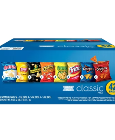 Frito-Lay Snacks Classic Mix Mega Size Variety Pack - 42ct