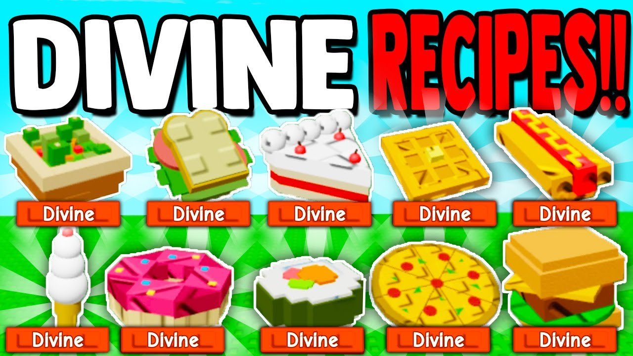 EVERY DIVINE RECIPES!! Grow a Garden ROBLOX