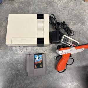 Nintendo Entertainment System, Remote, Games, Carrying Case BUNDLE - For Parts