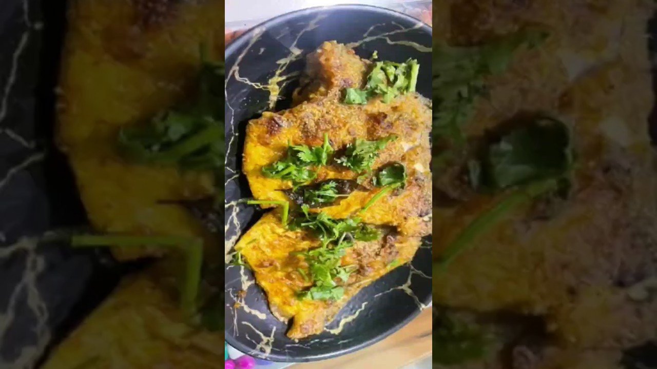 Pomfret fish fry | Paplet macchi fry | Seafood #ytshorts #shorts #trending