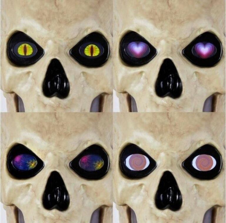 12 ft. Skelly Eye Kit - 8 Function Halloween Decoration LED Eyes Spooky Yard NEW