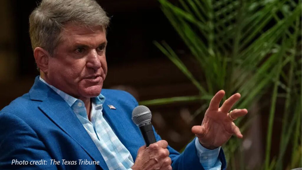 Longtime GOP Rep. Michael McCaul says he will not seek reelection to Congress