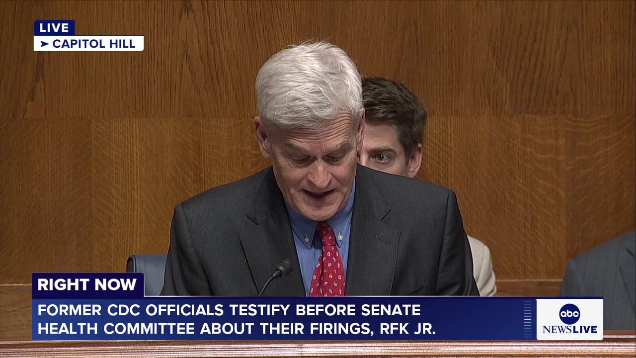 HAPPENING NOW: Former CDC officials testify before the Senate Health Committee about their firings and Health and Human Services Secretary Robert F. Kennedy Jr. https://abcnews.go.com/Politics/susan-monarez-former-cdc-director-testify-senate-ouster/story?id=125628812 | ABC News