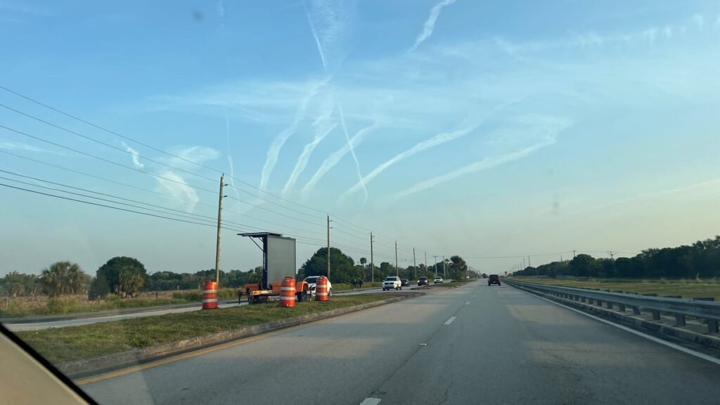 Florida 'chemtrails' didn't go away. Oops, DeSantis