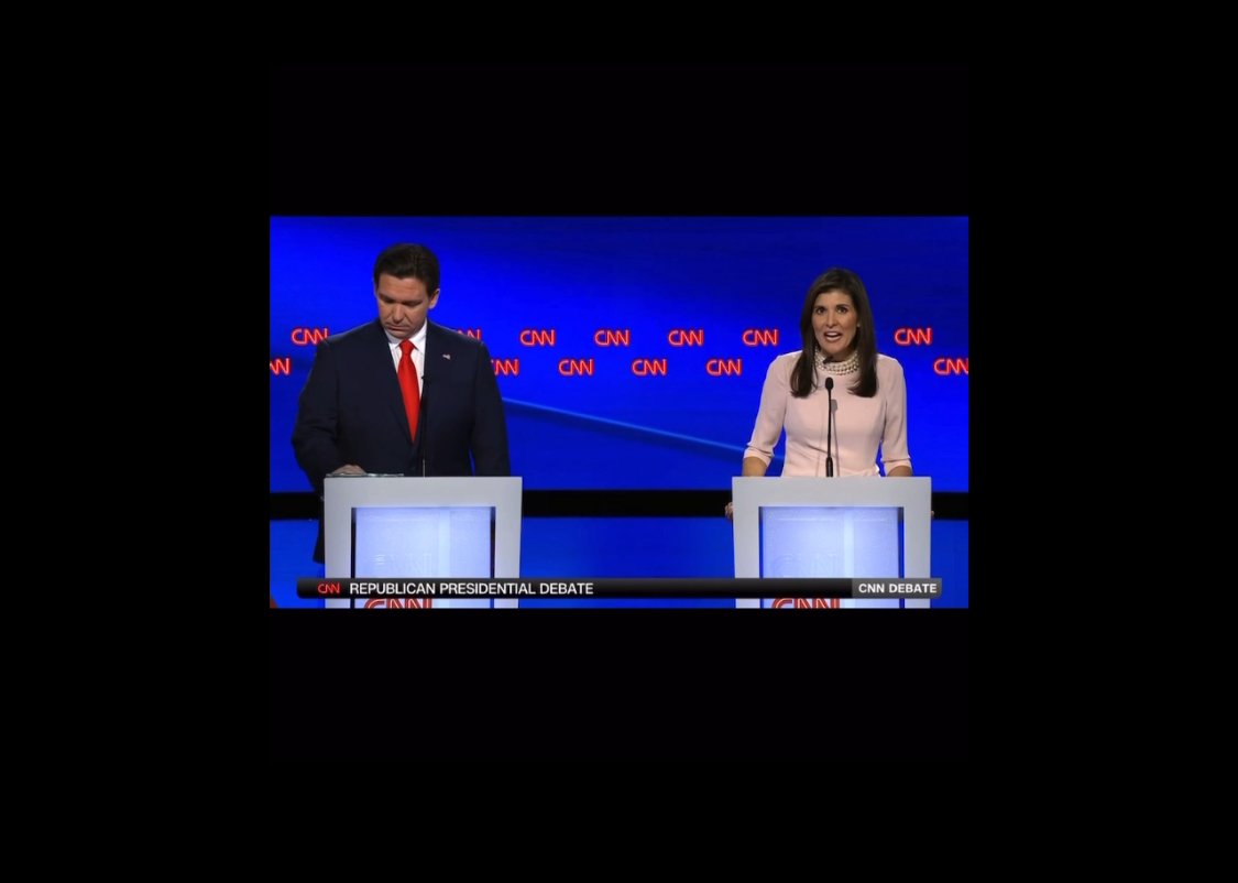 nikki haley defeating ron desantis