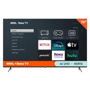 NEW 70 Inch Class 4K UHD (2160P) LED Roku Smart Television HDR Big Screen TV