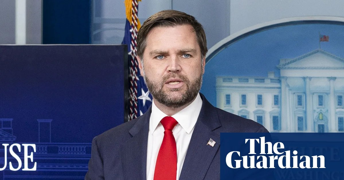 First Thing: JD Vance brushes off racist texts in Republican group chat as ‘what kids do’ | US news