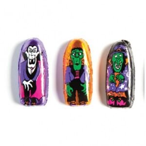 Philadelphia Candies Milk Chocolate Halloween Monsters Foil Wrapped Chocolates