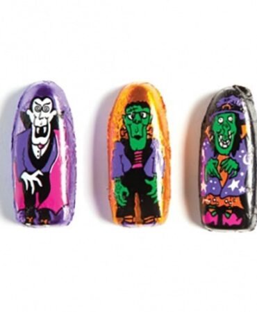 Philadelphia Candies Milk Chocolate Halloween Monsters Foil Wrapped Chocolates