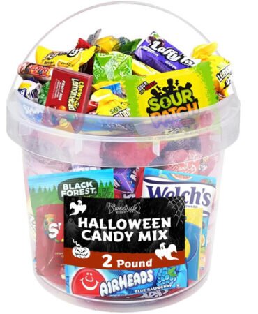 Bulk Halloween Candy Variety Pack 2 Lbs Assorted Individually Wrapped Gift