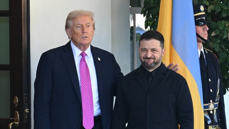US President Donald Trump has held talks with his Ukrainian counterpart Volodymyr … – Facebook