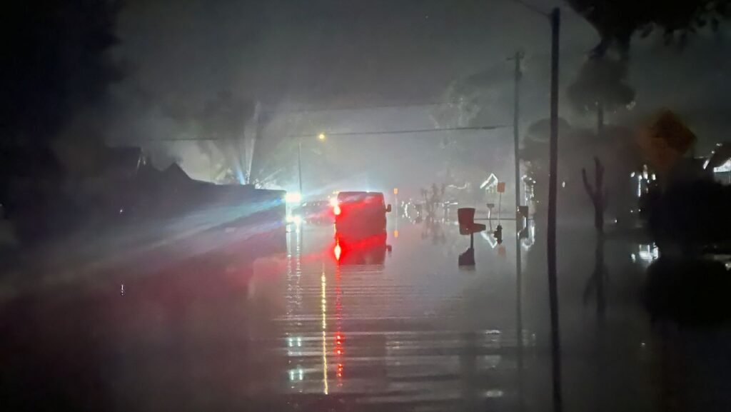 Overnight storms smack central florida