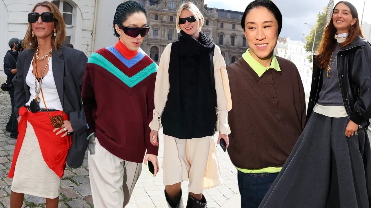 How to Layer Your Knitwear This Season—9 Cozy-Chic Outfit Ideas