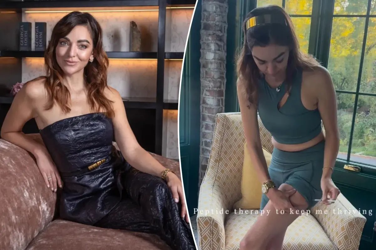 ‘Beauty longevity’ guru reveals her exact peptide stack