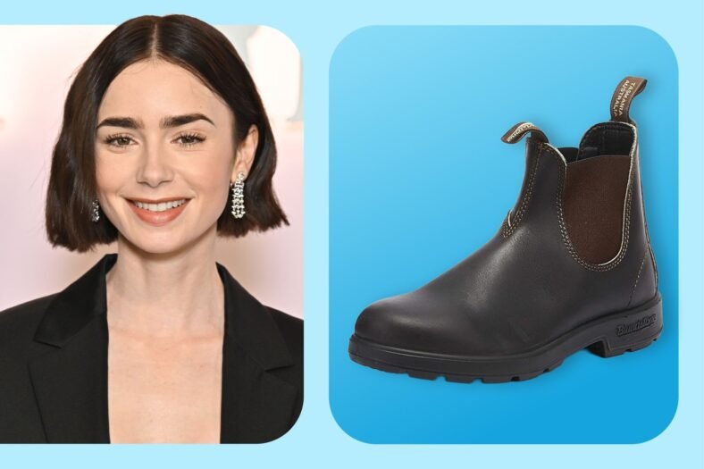 Lily Collins Wore Weather-Ready Chelsea Boots, Get the Look from $30