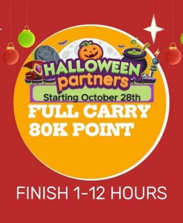 MONOPOLY GO - HALLOWEEN PARTNERS EVENT - FULL CARRY 80K POINT 12 HOURS COMPLETED