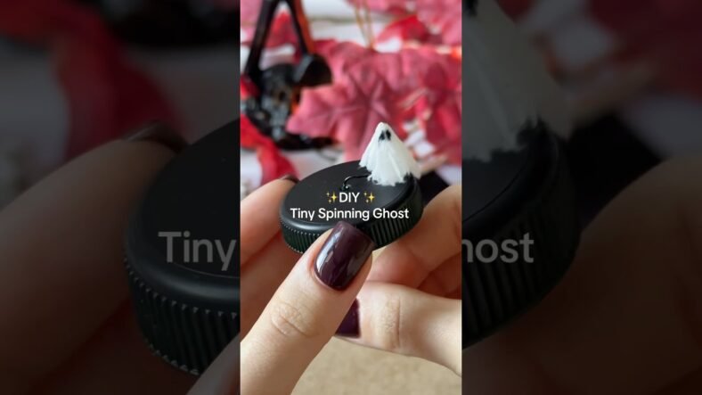 DIY Tiny Spinning Ghost👻
