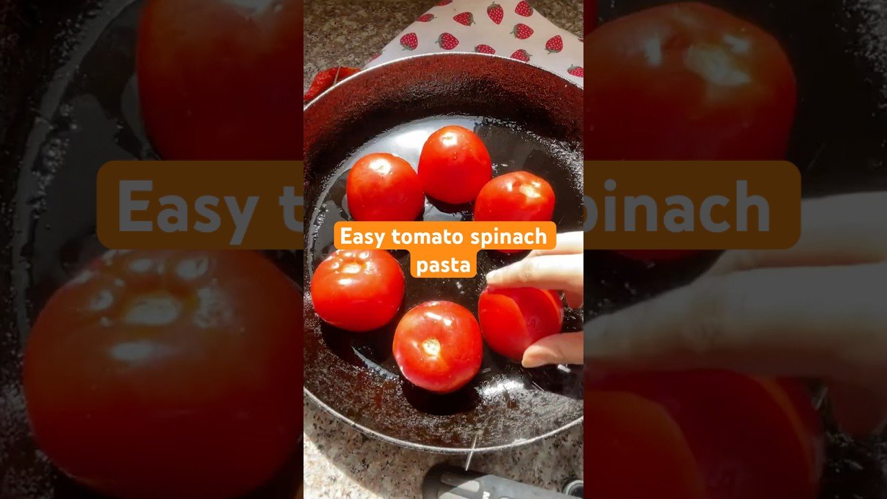 1762264787_maxresdefault.jpg One pot tomato spinach pasta title. Easy quick recipe. 30 min dinner