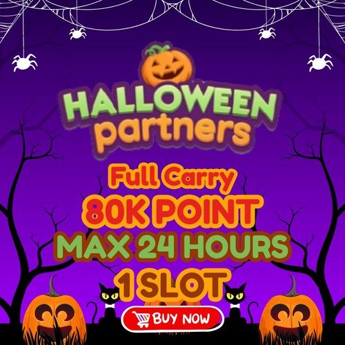 HALLOWEEN PARTNERS EVENT_Mono_Poly_Go⚡⚡Max 24 Hours Completed Full Carry⚡1 SLOT