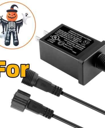 12V LED Controller with 6FT Extension Cord for Halloween Inflatable Decorations