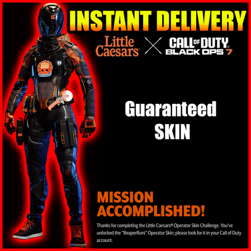Call of Duty: Black Ops 7 Little Caesars SKIN GUARANTEED CODE | BO7 SKIN