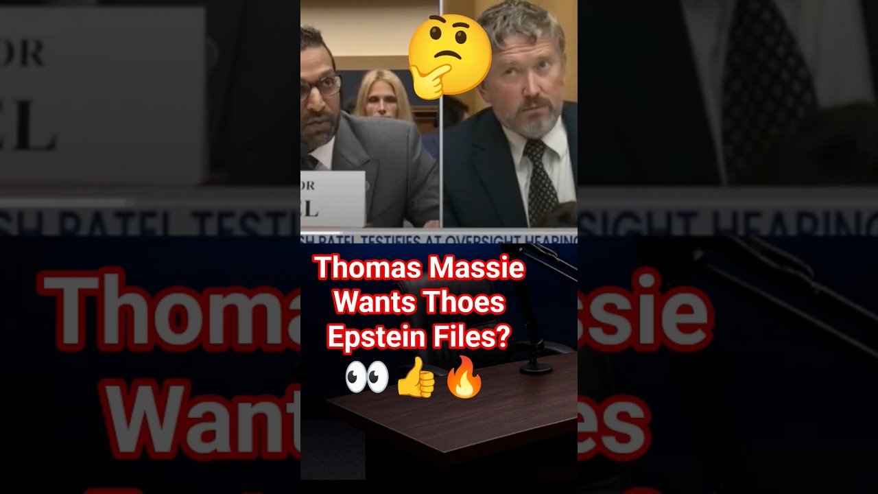 Thomas Massie Wants Thoes Epstein Files? #uspolitics #epsteinfiles #thomasmassie