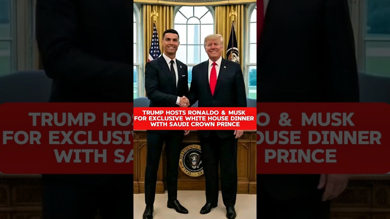 Trump Power-Dinner Controversy #breakingnews #uspolitics #trump #ronaldo #elonmusk #mbs #shorts