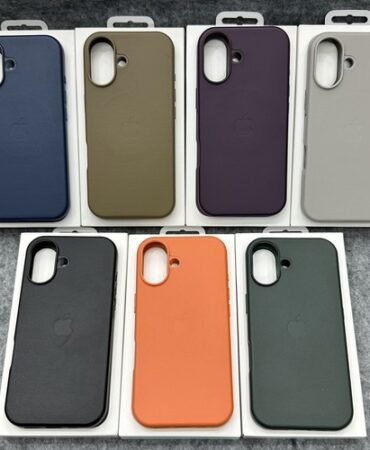 For iPhone 17 (6.3") Original‌ Leather Case Magnetic Phone Case Magsafe Cover