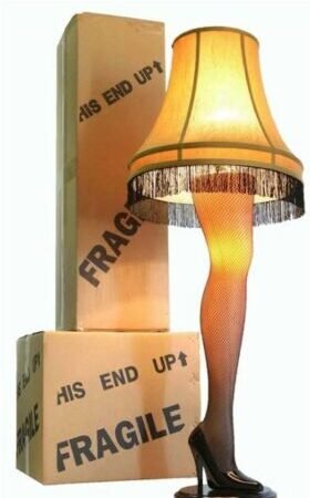 45” Full Size Christmas Leg Lamp – Major Award