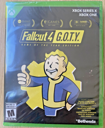 Fallout 4 Game of The Year Edition GOTY XBox One / Series X US Ver New Sealed